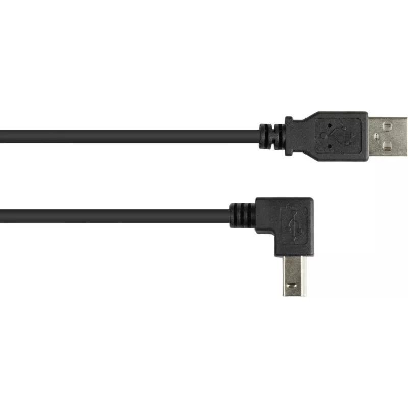 Good Connections USB 2.0 Cable A to Angled B 1m Black