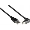 Good Connections USB 2.0 Cable A to Angled B 1m Black