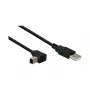 Good Connections USB 2.0 Cable A to Angled B 1m Black