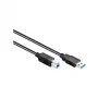 Good Connections USB 3.0 Cable A-B Black 0.5m