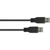 Good Connections USB 3.0 Cable, Type-A Male to Type-A Male, Black, 0.5 m 2712-S005