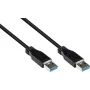 Good Connections USB 3.0 Cable, Type-A Male to Type-A Male, Black, 0.5 m 2712-S005