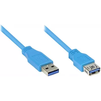Good Connections USB 3.0 Extension Cable Type-A Male to Type-A Female, Blue, 1.8 m 2711-B02