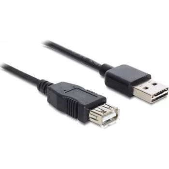 GoodConnections Alcasa 2511-EU01 USB 2.0 Extension Cable, USB-A Male to USB-A Female, 1.8 m, Black