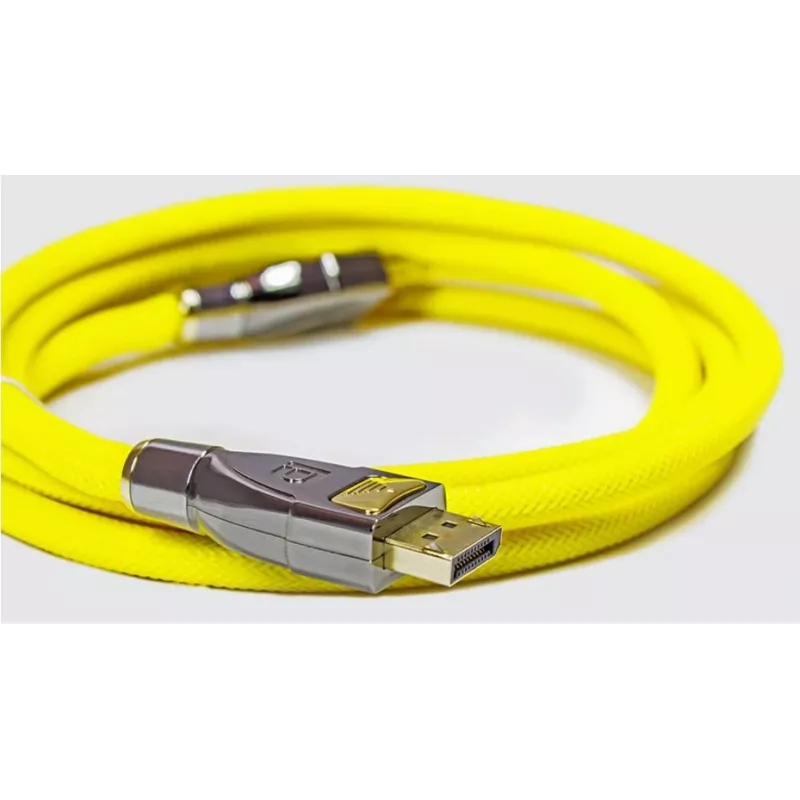 GoodConnections Alcasa Python DisplayPort 1.4 Cable 8K 60Hz 2m Male to Male Gold-Plated GC-M0074