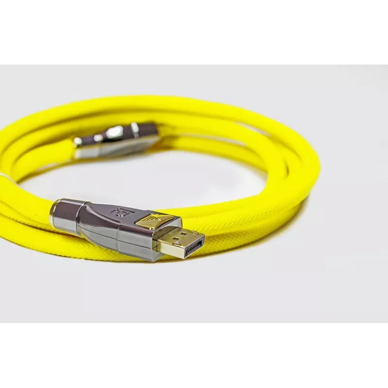 GoodConnections Alcasa Python DisplayPort 1.4 Cable 8K 60Hz 2m Male to Male Gold-Plated GC-M0074