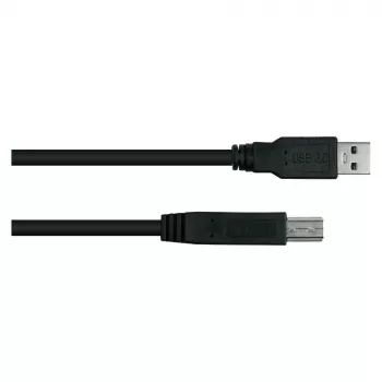 GoodConnections Alcasa UK30P-AB-005S USB 3.2 Gen 1 Cable, USB-A to USB-B, 0.5 m, Black