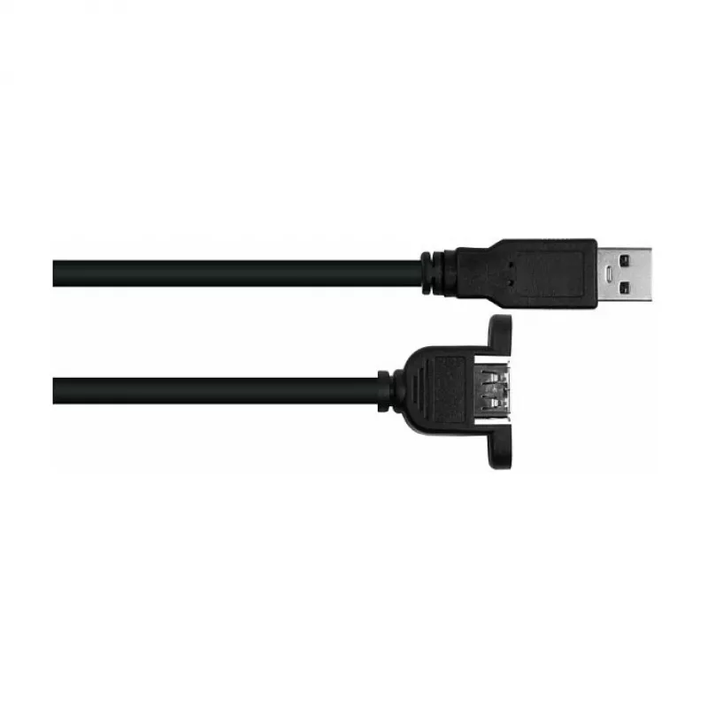 GoodConnections Alcasa USB 2.0 Cable, USB-A Male to USB-B Male, 0.5 m, Black