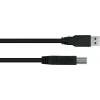 GoodConnections Alcasa USB 3.2 Gen 1 Cable A to B 1.8m Black