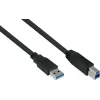 GoodConnections Alcasa USB 3.2 Gen 1 Cable A to B 1.8m Black