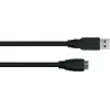 GoodConnections Alcasa USB 3.2 Gen 1 Cable, USB-A to Micro-B, 1.8 m, Black