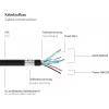 GoodConnections Alcasa USB 3.2 Gen 1 Cable, USB-A to Micro-B, 3 m, Black UK30P-AMB-030S