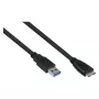 GoodConnections Alcasa USB 3.2 Gen 1 Cable, USB-A to Micro-USB B, 1 m, Black