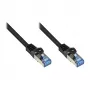 GoodConnections Cat.6A S/FTP Patch Cable with RNS Latch Protection, 20m, Black