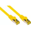 GoodConnections Cat.7 RJ45 Patch Cable - 25m, Yellow, S/FTP PiMF, Halogen-Free, 600MHz (8070R-250Y)