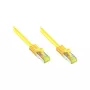 GoodConnections Cat.7 RJ45 Patch Cable - 25m, Yellow, S/FTP PiMF, Halogen-Free, 600MHz (8070R-250Y)