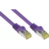 GoodConnections Cat.7 S/FTP Patch Cable with RNS® Latch Protection, 40 m, Violet 8070R-400V