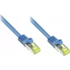 GoodConnections Cat.7 S/FTP RJ45 Patch Cable, 15m, Blue, Halogen-Free, 600MHz, Latch Protection 8070R-150B
