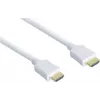 GoodConnections High-Speed HDMI Cable with Ethernet - Gold-Plated Connectors - White - 1.5m