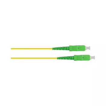 GoodConnections OS2 Simplex Fiber Optic Patch Cable SC/SC SM 9/125 30m LSZH Yellow