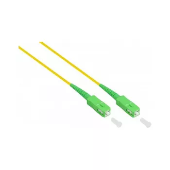 GoodConnections OS2 Simplex Fiber Optic Patch Cable SC/SC SM 9/125 30m LSZH Yellow
