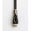 GoodConnections PYTHON Series High-Speed HDMI Cable with Ethernet, 4K UHD 60Hz, 18Gbps, Gold-Plated, Nylon Braid, 3m, Black (GC-M0018)