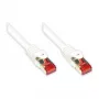 GoodConnections RNS Cat. 6 S/FTP PiMF PVC White 30m Patch Cable with Snagless Boot (8060-300W)