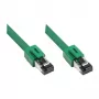 GoodConnections RNS® Patch Cable Cat. 8.1, S/FTP, PiMF, LSZH, 2000MHz, 40Gbit/s, Green, 2m
