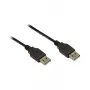 GoodConnections USB 2.0 A to A Cable, 1m, Black (2212-AA1S)