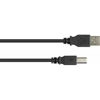 GoodConnections USB 2.0 Type A to Type B Cable, 5m, Black 2510-5OFS