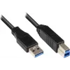 GoodConnections USB 3.0 Cable A to B Black 5m