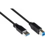 GoodConnections USB 3.0 Cable A to B Black 5m