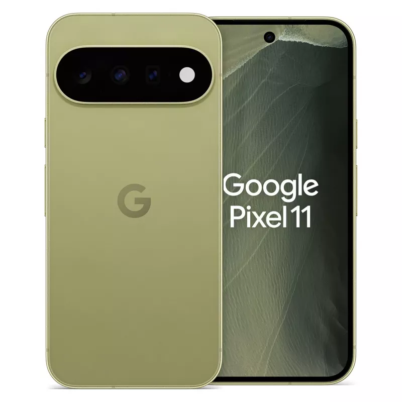Google Pixel 11 5G Smartphone, 6.3 inch OLED 120Hz, 12GB RAM, 256GB Storage, Dual SIM, Pistachio