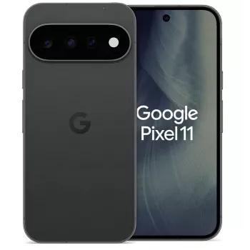 Google Pixel 11 5G Smartphone, 6.3 inch OLED 120Hz, 12GB RAM, 512GB, Obsidian, Dual SIM (UK/EU)