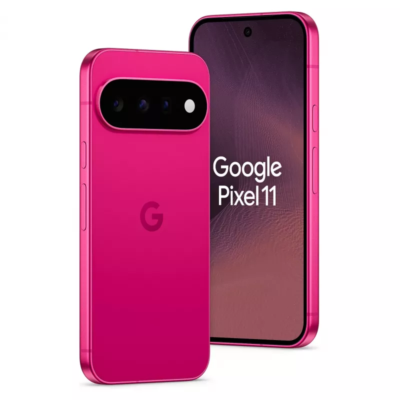 Google Pixel 11 5G Smartphone, 6.3 inch OLED 120Hz, 12GB RAM, 512GB, Triple Camera 48MP, Dual-SIM, Hibiscus