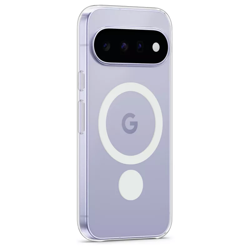 Google Pixel 11 Clear Case - Polycarbonate & TPU Protective Cover, Slim Design, Wireless Charging Compatible