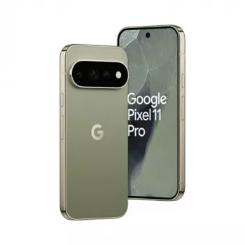 Google Pixel 11 Pro 5G Smartphone, 12GB RAM, 256GB Storage, 6.3 inch OLED 120Hz Display, Olive