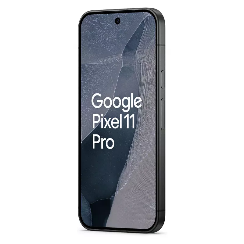 Google Pixel 11 Pro 5G Smartphone, 16GB RAM, 512GB, Obsidian, Dual SIM, 6.3 inch OLED 120Hz, UK/EU