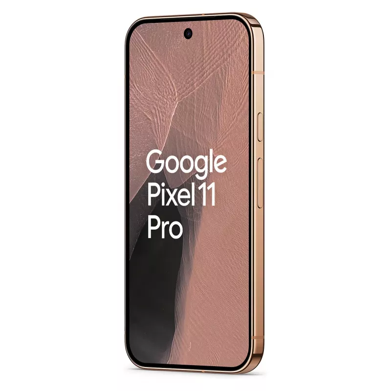Google Pixel 11 Pro 5G Smartphone, 16GB RAM, 512GB Storage, 6.3 inch OLED 120Hz Display, Dual SIM, Canyon - UK/EU Model
