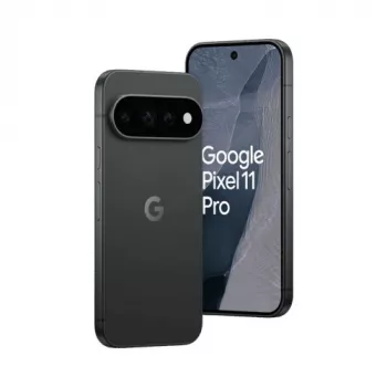 Google Pixel 11 Pro 5G Smartphone, 6.3 inch OLED 120Hz, 12GB RAM, 256GB Storage, Dual SIM, Obsidian Black