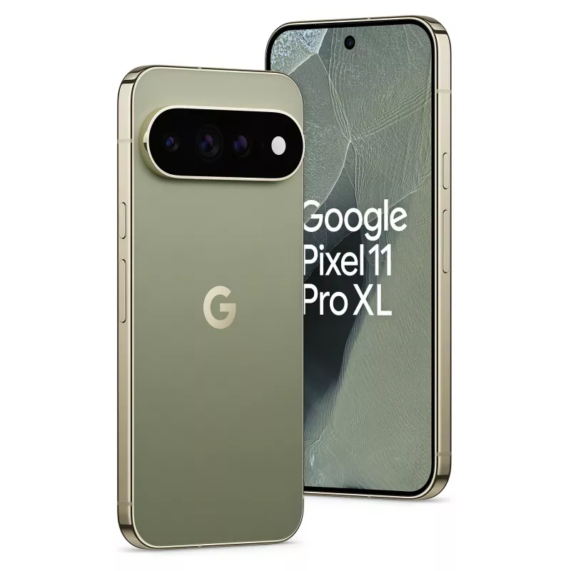 Google Pixel 11 Pro XL 5G Smartphone, 12GB RAM, 256GB, Olive, Dual SIM, 6.8 inch OLED 120Hz