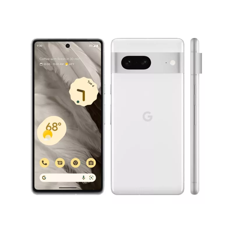 Google Pixel 7 - 5G Smartphone - Dual SIM - 8GB RAM / 128GB Storage - OLED Display - 6.3 inch - 2400x1080 - 90Hz - Obsidian