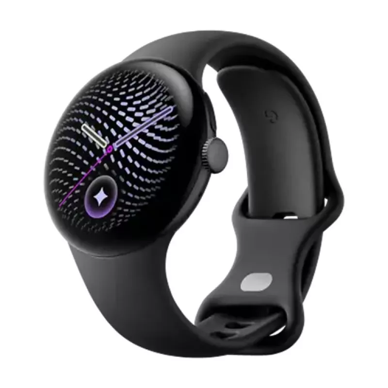 Google Pixel Watch 5 41mm BT Obsidian Smartwatch with Fitbit Integration, GPS, Heart Rate, ECG, SpO2, 5 ATM Water Resistance, Wear OS, 32GB Storage