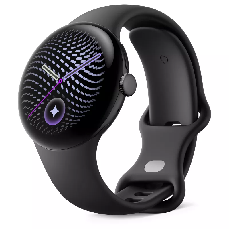 Google Pixel Watch 5 41mm BT Obsidian Smartwatch with Fitbit Integration, GPS, Heart Rate, ECG, SpO2, 5 ATM Water Resistance, Wear OS, 32GB Storage