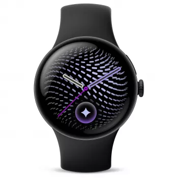 Google Pixel Watch 5 41mm BT Obsidian Smartwatch with Fitbit Integration, GPS, Heart Rate, ECG, SpO2, 5 ATM Water Resistance, Wear OS, 32GB Storage