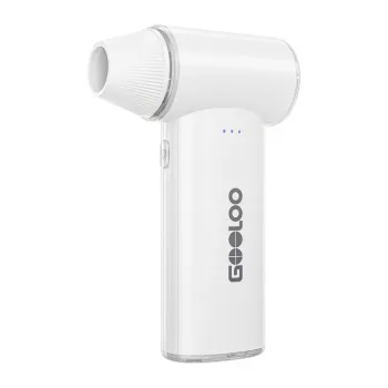 GOOLOO F3 Electric Blower - 130,000 RPM Brushless Motor, 7500mAh, USB-C, White