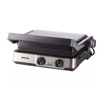 Gorenje GCG2000MT Multifunctional Electric Grill, Fixed Plates, Black, 2000 W