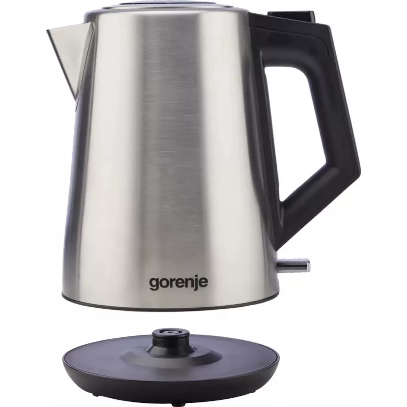 Gorenje K17OS Cordless Kettle, 1.7 L, 2200 W, Stainless Steel / Black