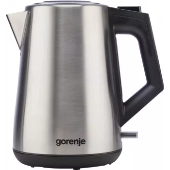 Gorenje K17OS Cordless Kettle, 1.7 L, 2200 W, Stainless Steel / Black