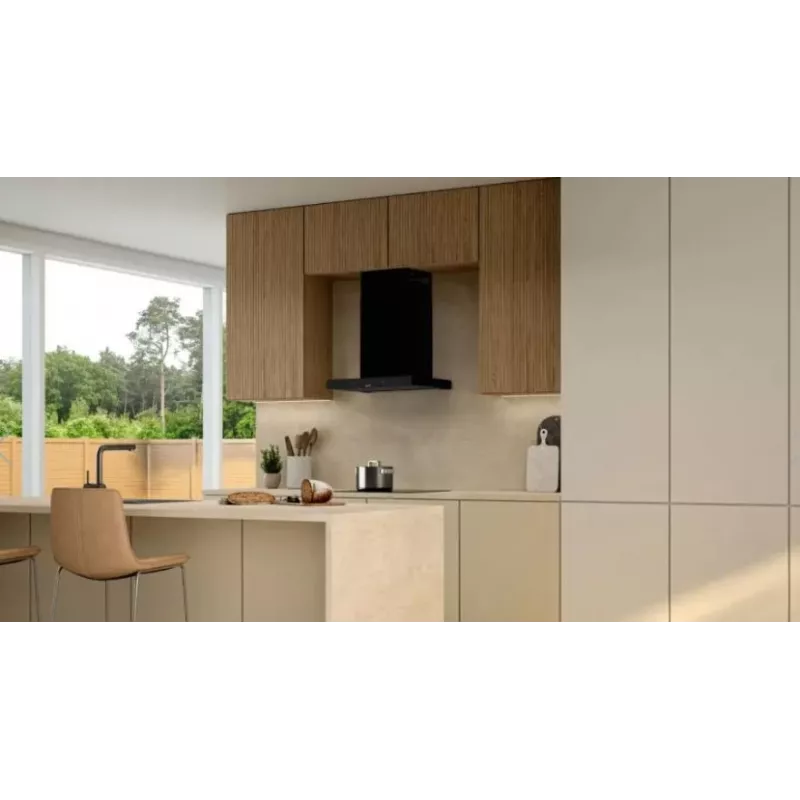 Gorenje WHT66236B Wall-Mounted Chimney Hood Black 650 m³/h